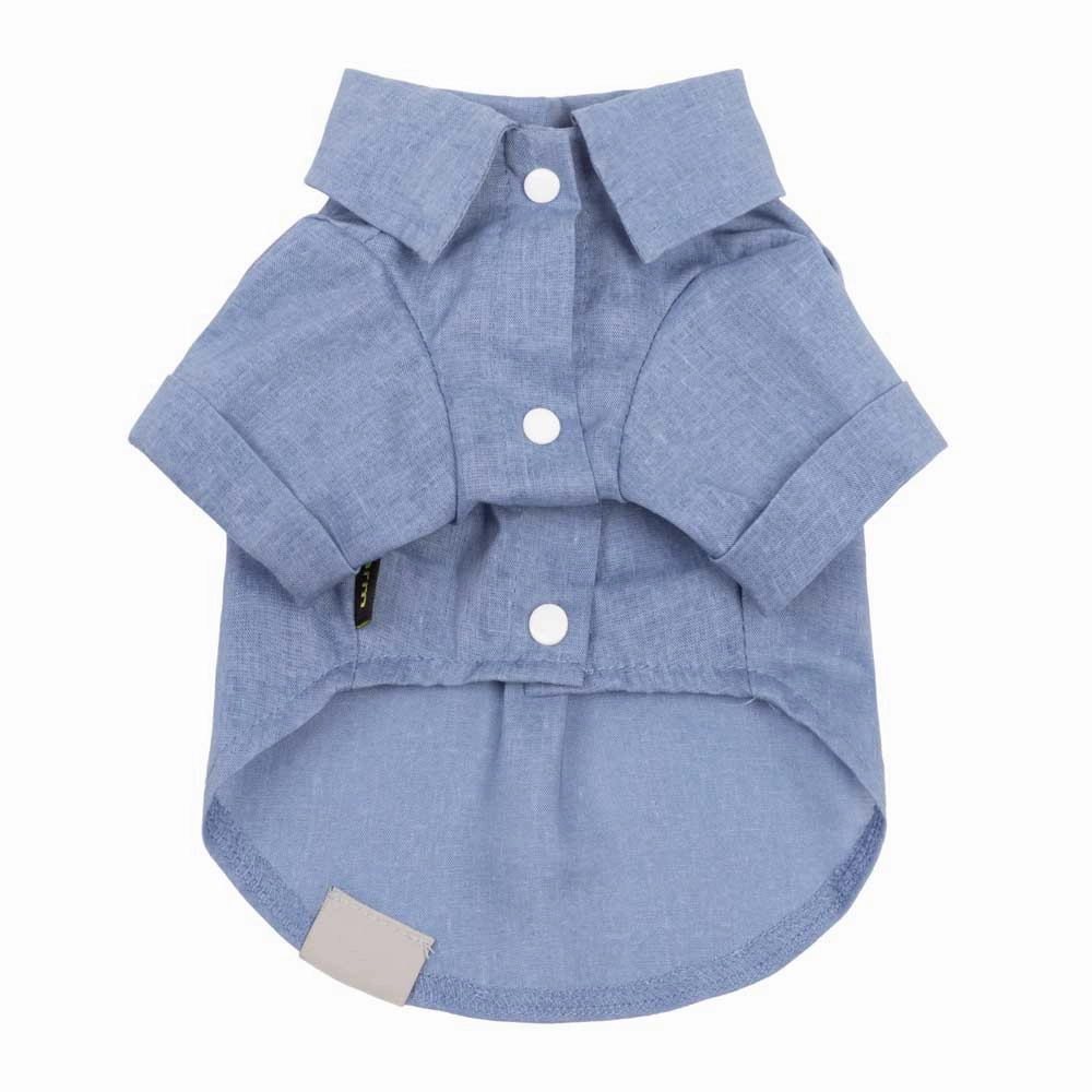 Linen Dog Button Up Shirt