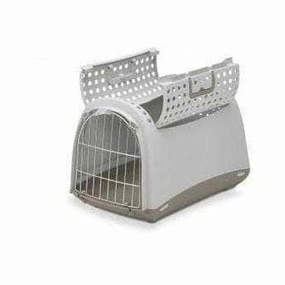 Linus Open Top pets Carrier Cabrio Grey