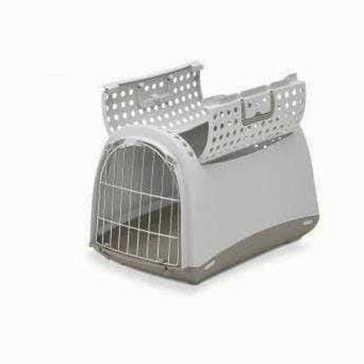 Linus Open Top pets Carrier Cabrio Grey