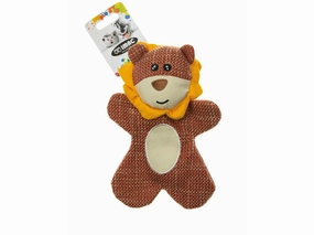 Lion In Chenille C\Crinkle And Rattle