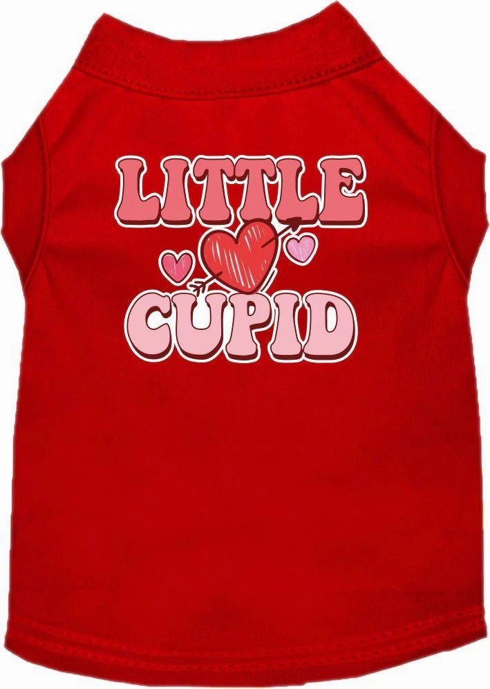 Little Cupid Screen Print Dog Shirt in Many Colors