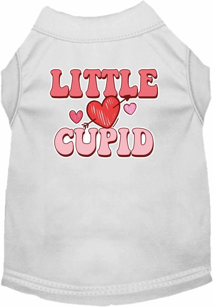 Little Cupid Screen Print Dog Shirt in Many Colors