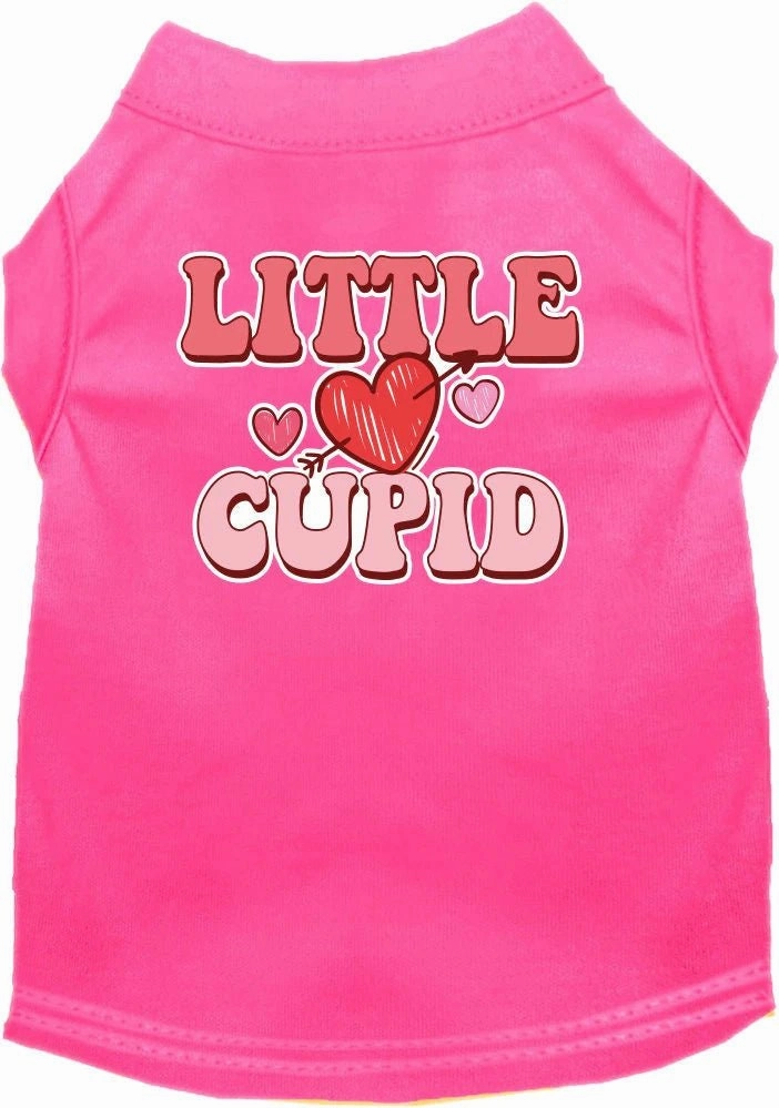 Little Cupid Screen Print Dog Shirt in Many Colors