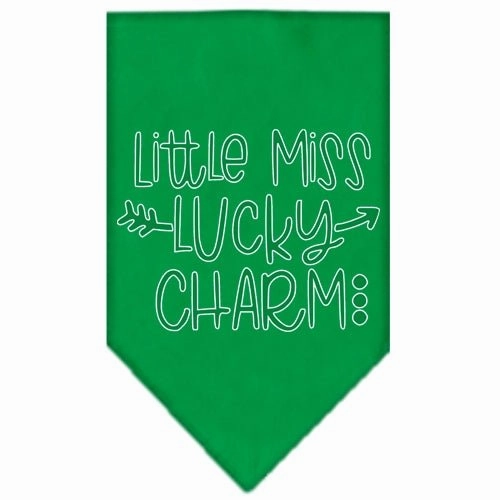 Little Miss Lucky Charm Screen Print Bandana