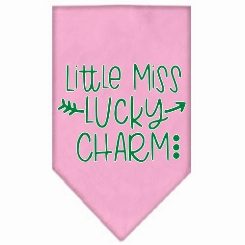 Little Miss Lucky Charm Screen Print Bandana