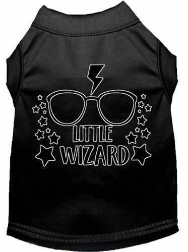 Little Wizard Screen Print Dog Shirt in Many Colors