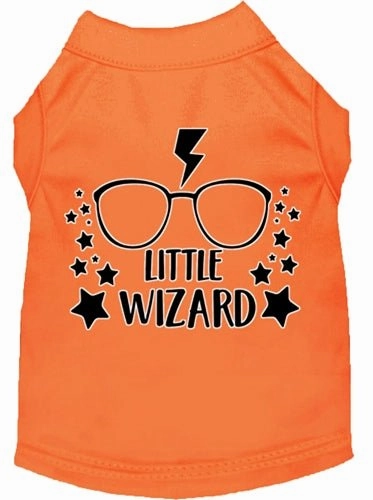 Little Wizard Screen Print Dog Shirt in Many Colors