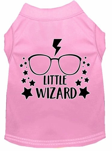 Little Wizard Screen Print Dog Shirt in Many Colors