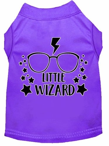 Little Wizard Screen Print Dog Shirt in Many Colors