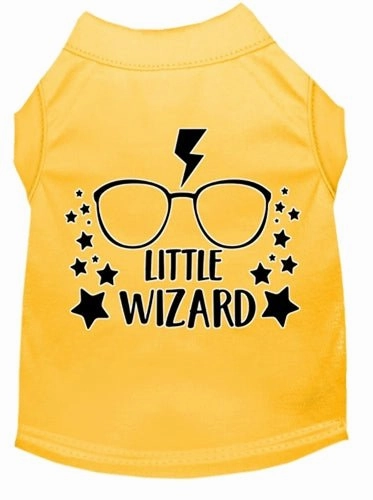 Little Wizard Screen Print Dog Shirt in Many Colors