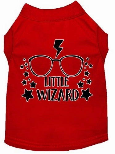 Little Wizard Screen Print Dog Shirt in Many Colors