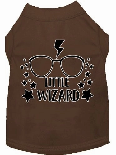 Little Wizard Screen Print Dog Shirt in Many Colors