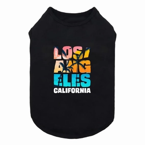 Los Angeles Dog Shirt in Black