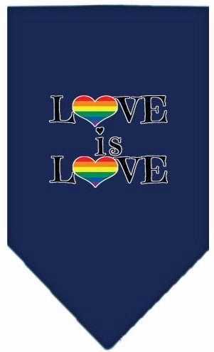 Love is Love Screen Print Bandana in Many Colors
