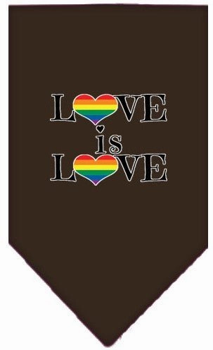 Love is Love Screen Print Bandana in Many Colors