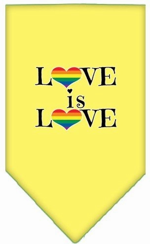 Love is Love Screen Print Bandana in Many Colors
