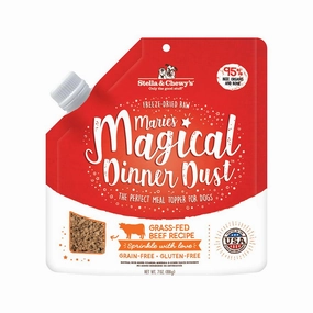 Magical Dinner Dust Freeze Dried Beef Dog Meal Topper
