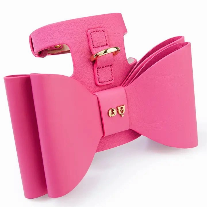 Metapink Bow Dog Harness