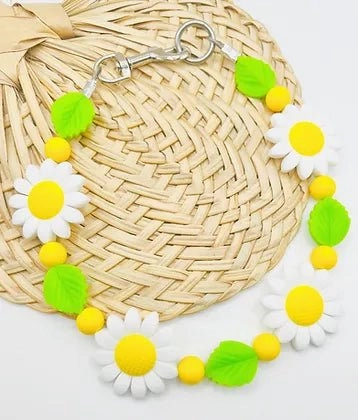 Miss Daisy Beaded Pet Collar