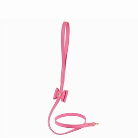 Moshiqa Bisou Leather Dog Leash (Pink)