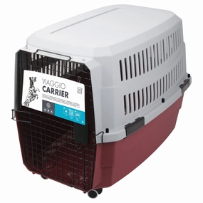 MPETS Viaggio Carrier - Xl Bordeau & Grey