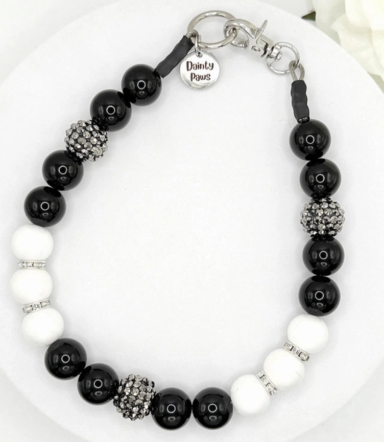 Mr. Paws Beaded Collar