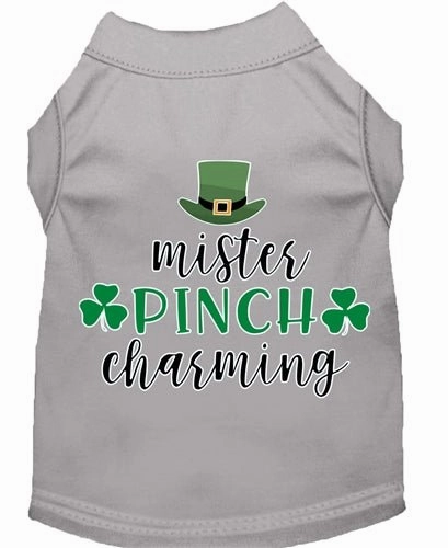 Mr. Pinch Charming Screen Print Dog Shirt in Many Colors