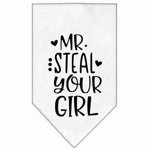 Mr. Steal Your Girl Screen Print Bandana in Many Colors