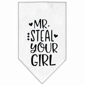 Mr. Steal Your Girl Screen Print Bandana in Many Colors