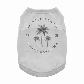 Myrtle Beach, SC Tank Top - Gray