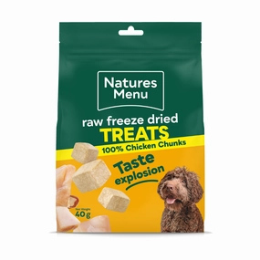 Natures Menu Raw Freeze Dried Chicken Chunks