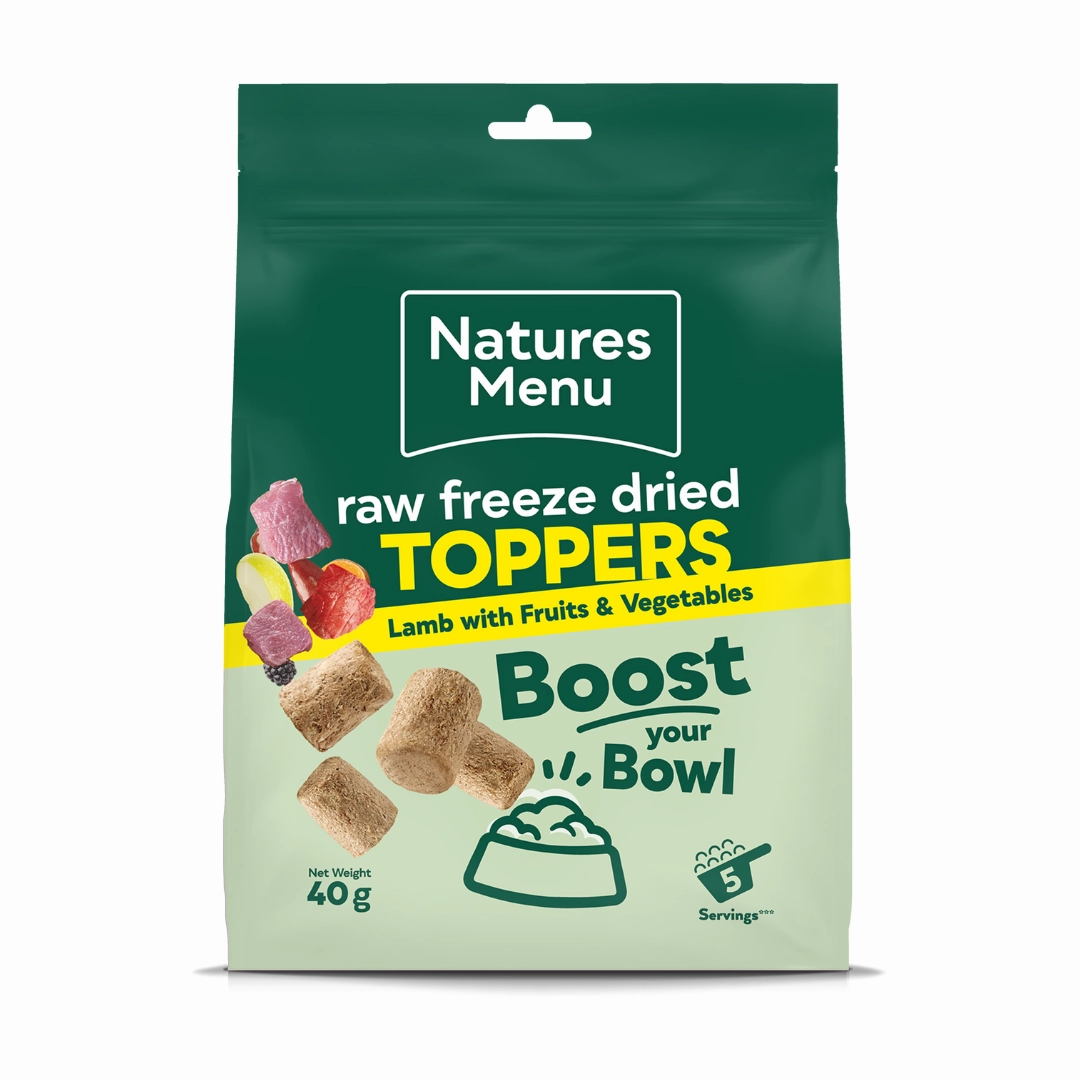 Natures Menu Raw Freeze Dried Lamb Toppers