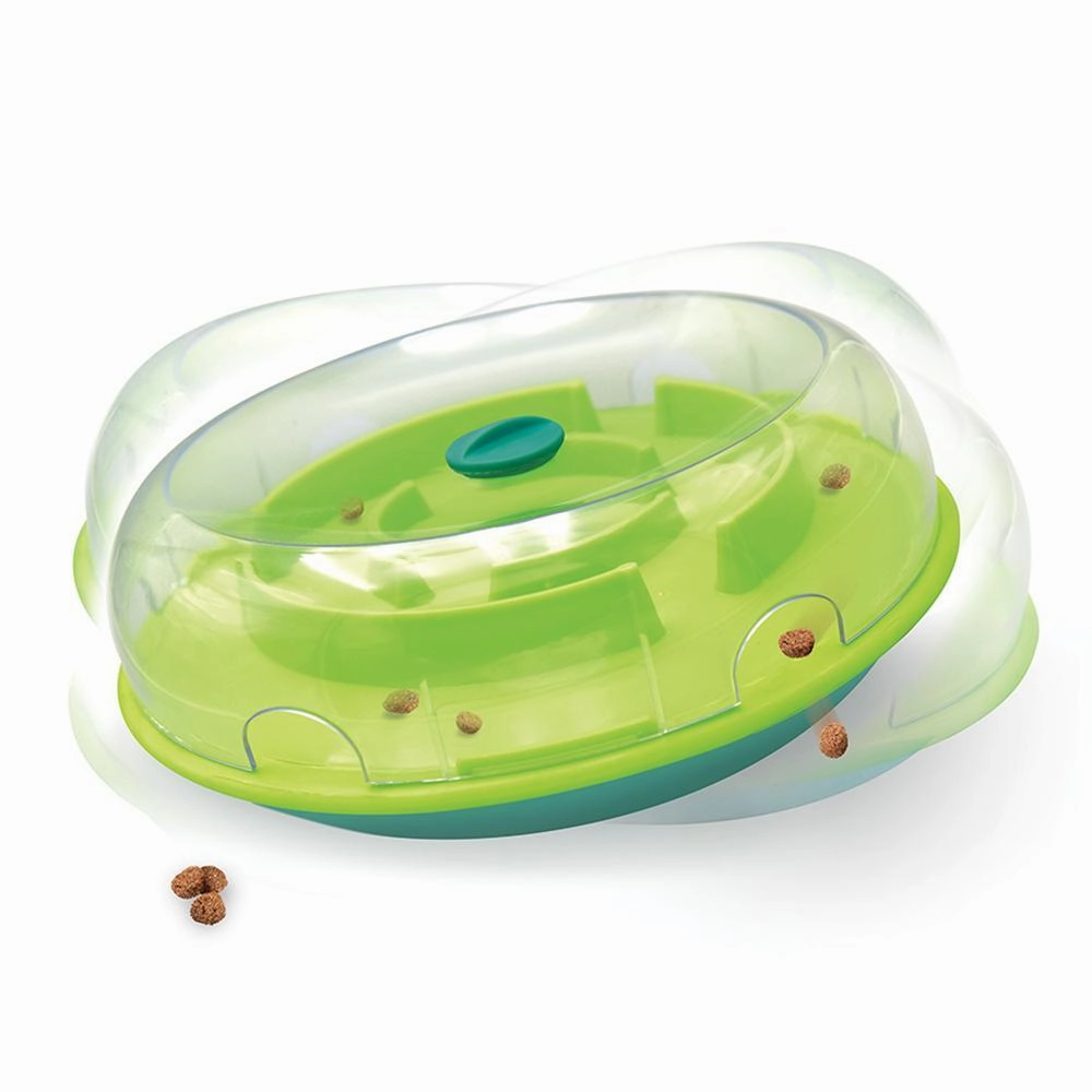 Nina Ottosson Wobble Bowl Puzzle Feeder Dog Toy