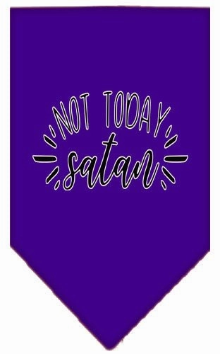 Not Today Satan Screen Print Bandana in Many Colors