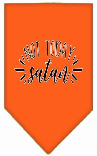 Not Today Satan Screen Print Bandana in Many Colors