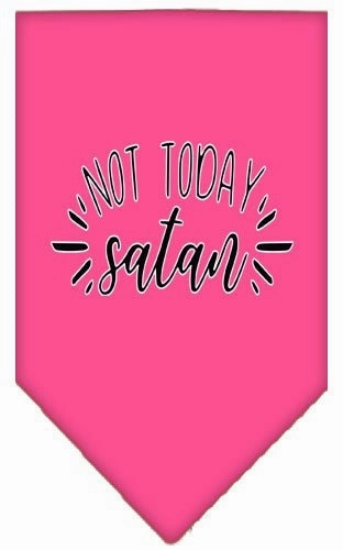 Not Today Satan Screen Print Bandana in Many Colors