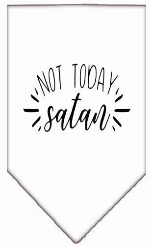 Not Today Satan Screen Print Bandana in Many Colors