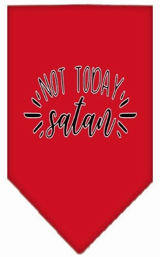 Not Today Satan Screen Print Bandana in Many Colors