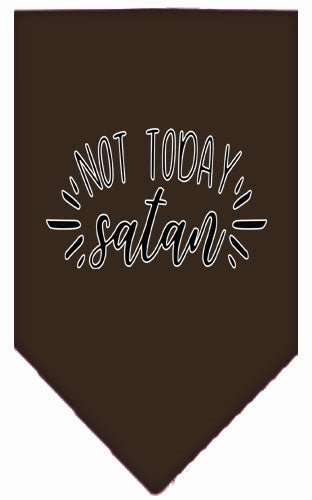 Not Today Satan Screen Print Bandana in Many Colors
