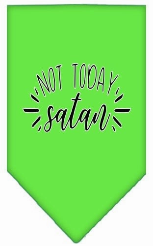 Not Today Satan Screen Print Bandana in Many Colors