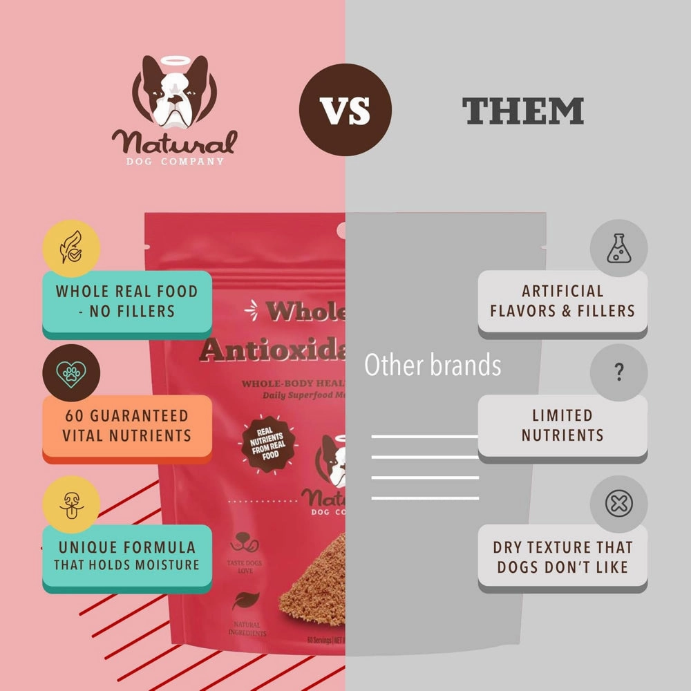 Nutrient-Dense Boost - Antioxidant Berry Dog Meal Topper