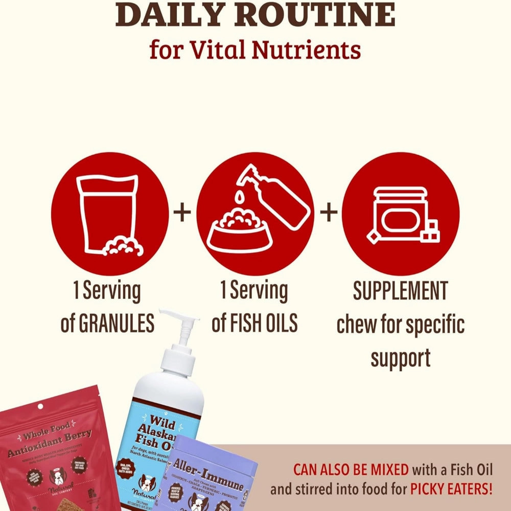 Nutrient-Dense Boost - Antioxidant Berry Dog Meal Topper
