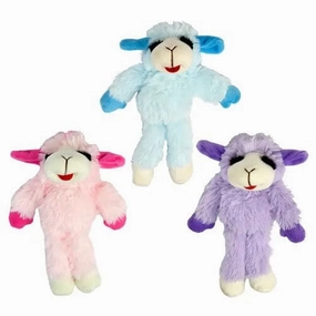 Pastel Lamb Chop Dog Toy