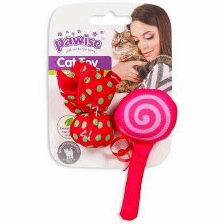 PAWISE Candy & Flower Cat Toy