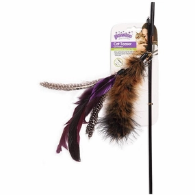 PAWISE  cat teaser, 95cm, with connection pole and 3 pcs toy