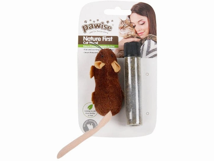 PAWISE  CAT TOY W/CATNIP REFILL