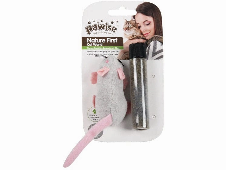 PAWISE  CAT TOY W/CATNIP REFILL
