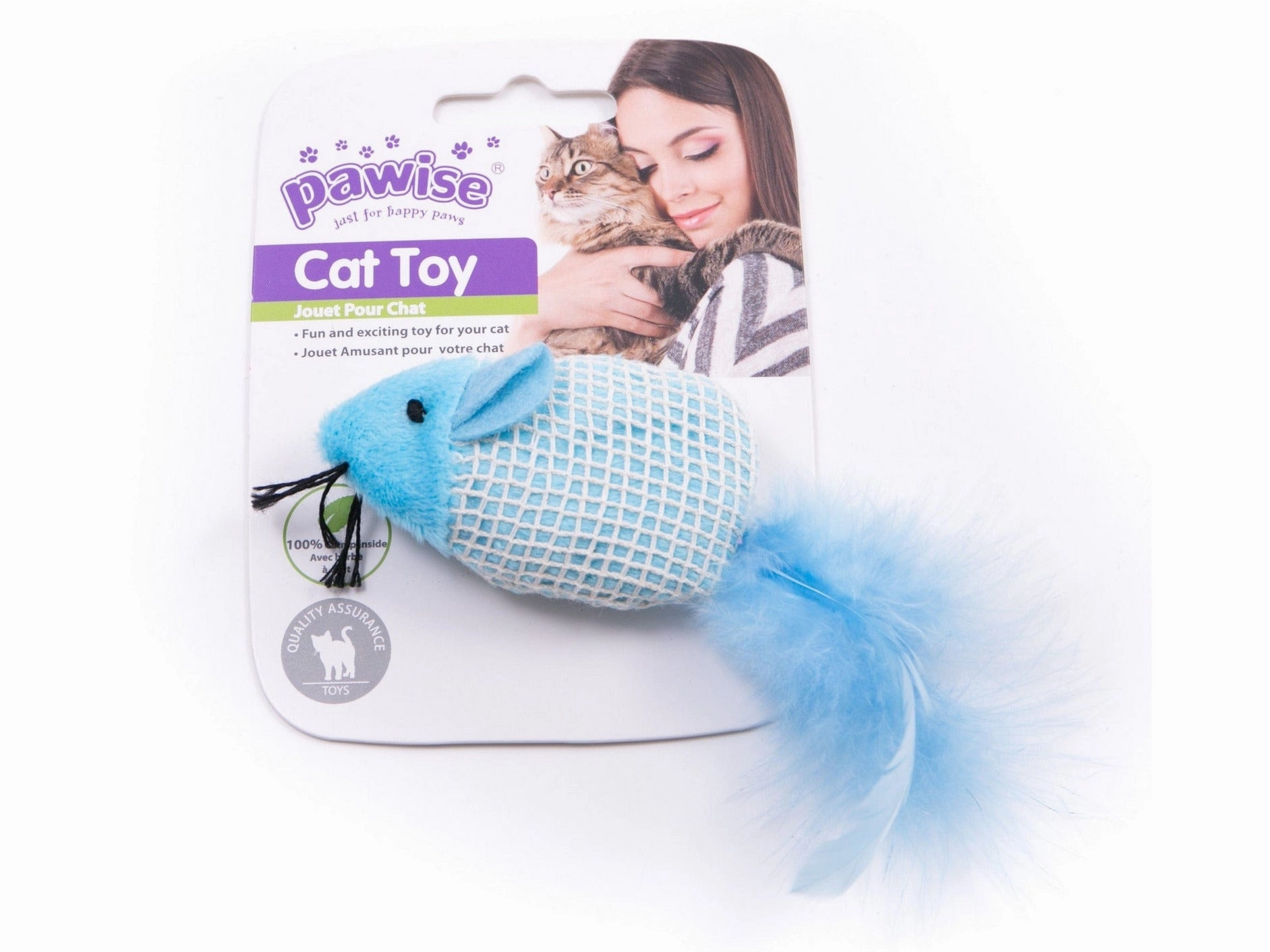 PAWISE Catnip mouse