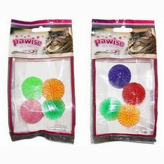 PAWISE  glitter ball 4pcs