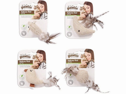 PAWISE  nature first cat toy 11x9cm